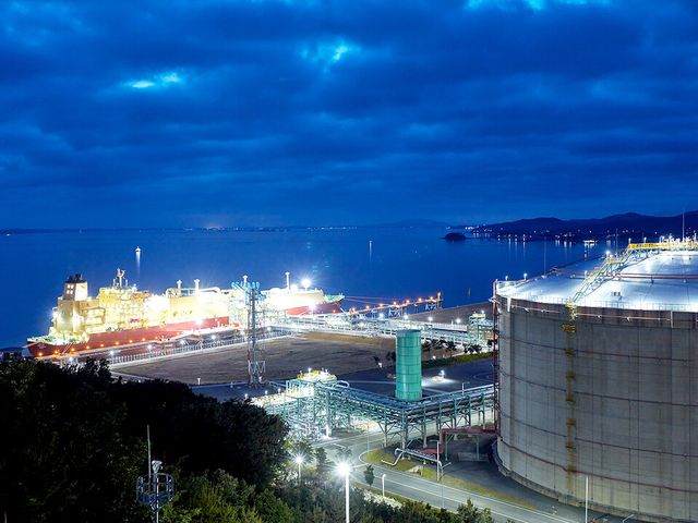 SK이노베이션 보령LNG터미널./ SK이노베이션 제공