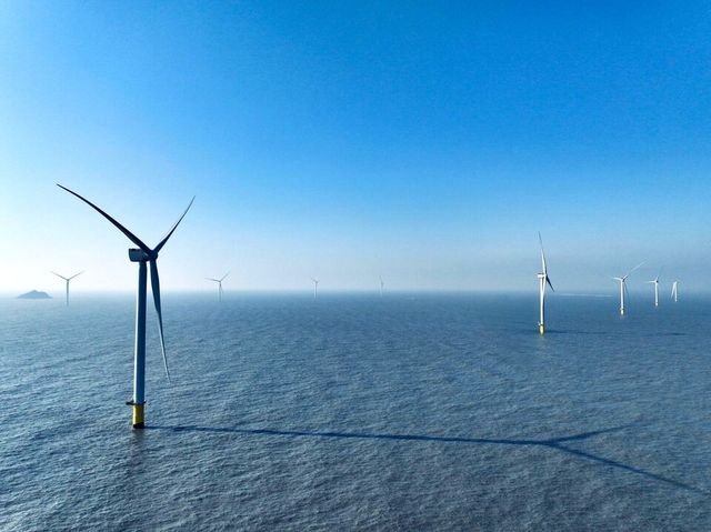 전남해상풍력단지 모습/전라남도 제공