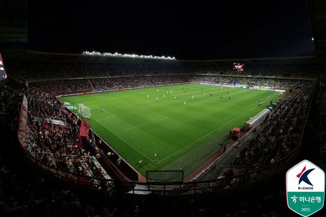 하나은행 K리그1 2025 22라운드 경기가 열린 포항 스틸야드. /한국프로축구연맹 제공