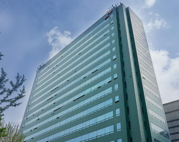 서울 중구에 위치한 SK브로드밴드 본사 전경./SK브로드밴드