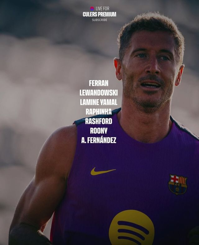 FC바르셀로나 아시아 투어 스쿼드 명단 일부. /올리브 크리에이티브 제공