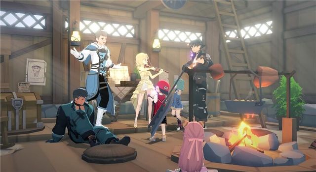 마비노기 모바일 합주 장면./넥슨