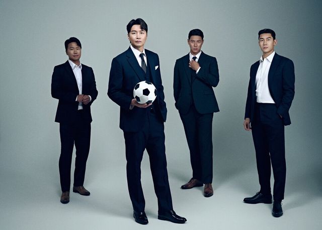 정훈, 이동국, 홍정남, 이용(왼쪽부터). /인북 제공