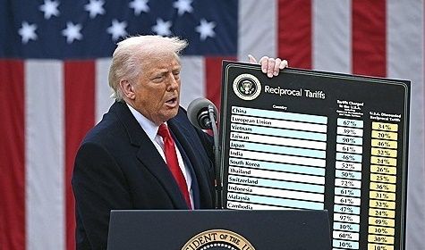 도널드 트럼프 미국 대통령이 오는 8월부터 한국에 25% 상호관세를 부과할 계획이라고 7일(현지 시간) 발표했다. / 연합&nbsp;