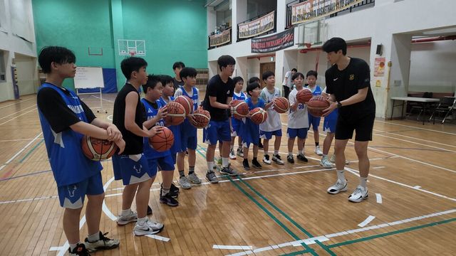 한기범농구교실 클리닉 모습. /한기범농구교실 제공