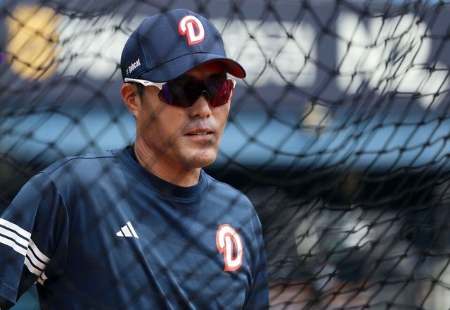 조성환 감독대행. /두산 베어스 제공