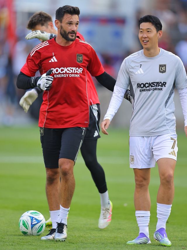 LAFC 손흥민(오른쪽). /LAFC 페이스북