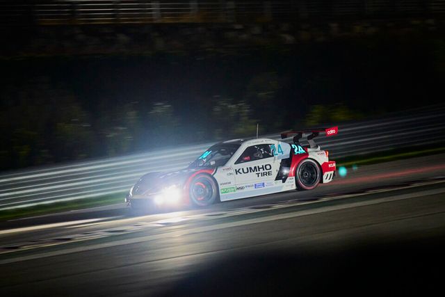 2025 오네 슈퍼레이스 챔피언십 토요타 가주 레이싱 6000 클래스 5라운드 우승자 이창욱의 주행 모습. / 슈퍼레이스