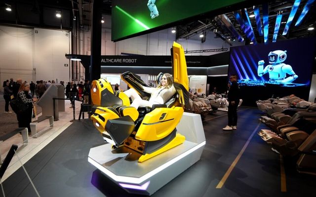 CES2025에서 공개된 바디프랜드 AI헬스케어로봇 '733'./바디프랜드