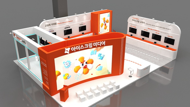 아이스크림미디어가 ‘2025 에듀플러스위크 미래교육박람회’에 참가해 학교 현장 수업 혁신과 미래형 학습 환경 구현을 위한 다양한 교육 솔루션을 선보인다./아이스크림미디어