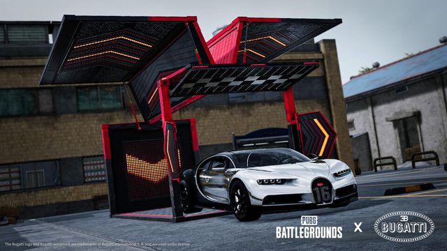 배틀그라운드 X 부가티 컬래버레이션./크래프톤