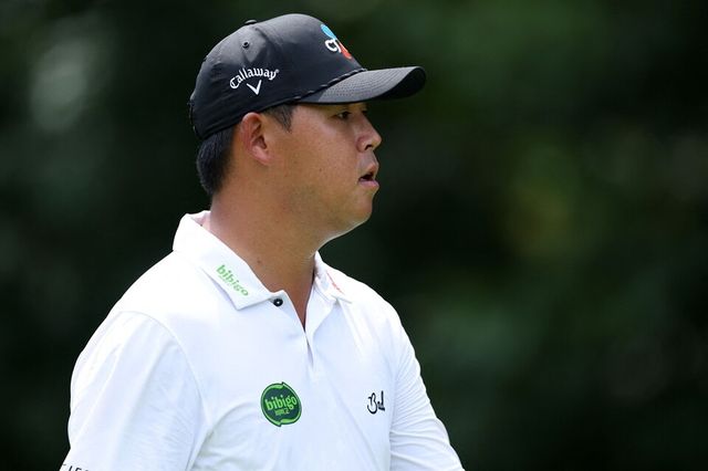 김시우가 BMW 챔피언십 2025 1라운드를 치르고 있다. /연합뉴스