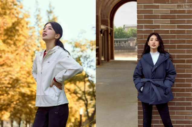 K2 전속 모델 수지가 포즈를 취하고 있다. /K2 제공