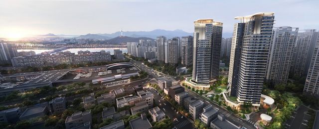 래미안 패러피크 반포 조감도./삼성물산