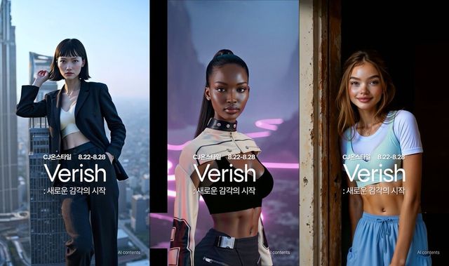 AI 모델 캐릭터 / CJ온스타일 제공