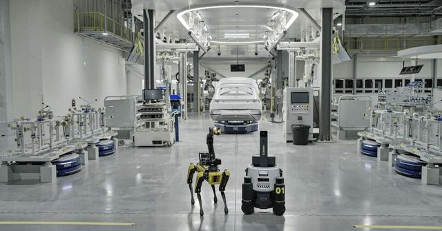 현대자동차그룹 'HMGICS' 내부 모습. / 현대차그룹