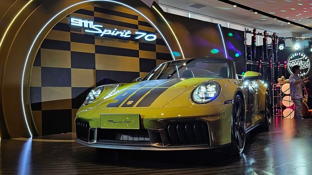 포르쉐 '신형 911 스피릿 70'의 외관./ 곽호준 기자