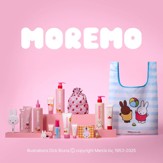 모레모 미피 콜라보 제품사진./모레모