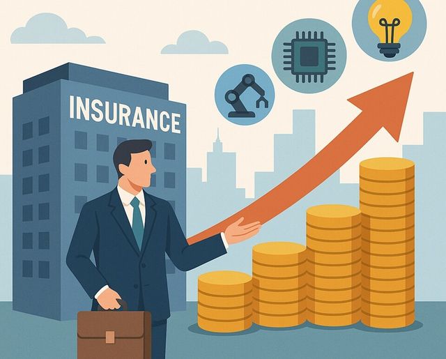 &nbsp;보험사들이 첨단산업 투자라는 새로운 과제 앞에 섰다. 금융당국이 자본 규제 완화를 통해 보험사의 '생산적 금융' 역할을 유도하고 나서면서, 그간 안정 위주의 운용에 머물렀던 보험업계가 전략 전환에 나설지 주목된다. 사진/쳇 gpt