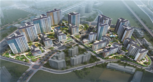 구리갈매 A-1 단지 조감도./LH