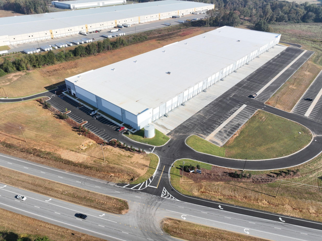 한국해양진흥공사가 조성한 '글로벌 물류·공급망 투자펀드'의 첫 프로젝트인 미국 조지아주 애틀랜타 물류센터 전경./한국해양진흥공사