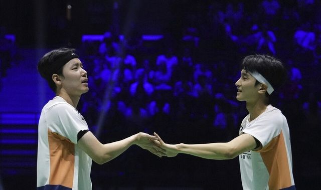 남자복식 세계 랭킹 1위 김원호-서승재(삼성생명) 조. /연합뉴스