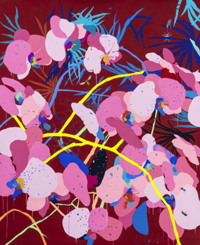 지희킴 작가의 대표작 ‘정원시리즈’ 주요 작품 사진./금호건설