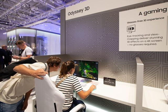 IFA 2025 삼성전자 부스서 시연 중인 '몬길: STAR DIVE'./넷마블