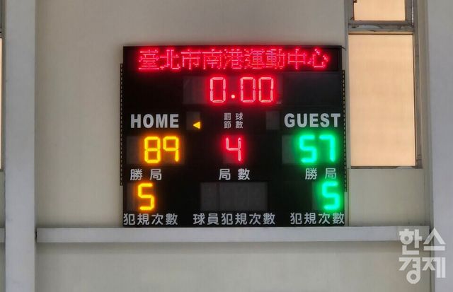 프로농구 고양 소노는&nbsp;10일 대만 타이베이 난강체육센터에서 열린 P.리그+ 타이난 TSG 고스트호크스와 연습 경기에서 89-57로 완승했다. /류정호 기자