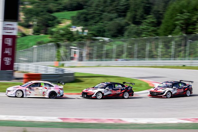 2025 TCR 아시아 시리즈 경기 모습./&nbsp;현대N페스티벌