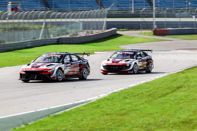 2025 TCR 아시아 시리즈 경기 모습./&nbsp;현대N페스티벌