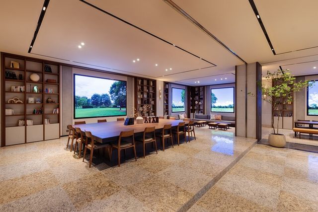 소노캄 경주 북카페 서재 모습. /소노인터내셔널 제공