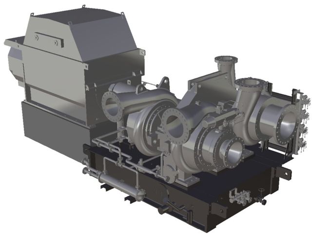 개발 중인 컴팬더 이미지./한화파워시스템