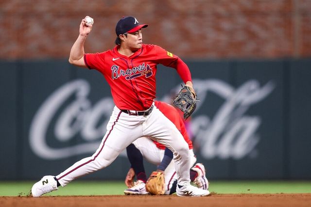 김하성이 유격수 수비에 나서고 있다. /연합뉴스