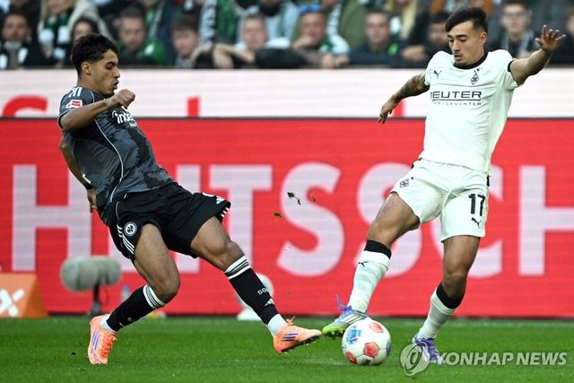 옌스 카스트로프(오른쪽)가 분데스리가 데뷔골을 터뜨리며 맹활약 했다. /연합뉴스