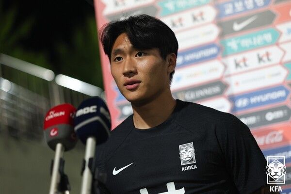 정상빈. /대한축구협회 제공