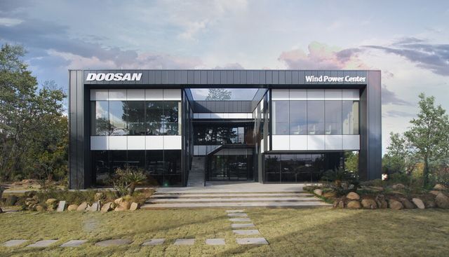 3일 개소한 두산윈드파워센터 전경./두산에너빌리티