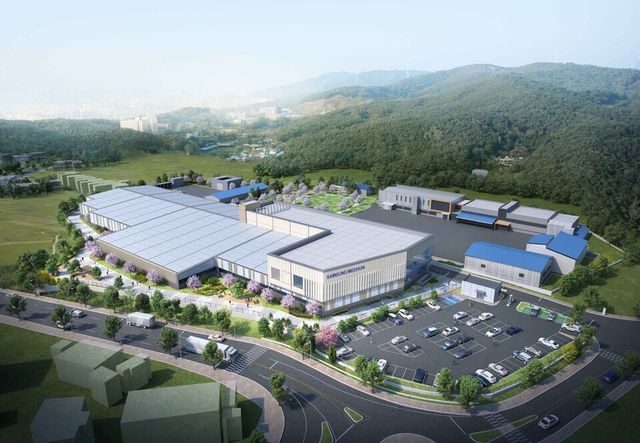 삼성메디슨 홍천공장 증축공사 조감도./동부건설