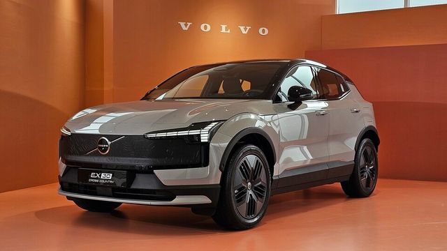 볼보 'EX30 크로스 컨트리(CC)'의 외관 모습./ 곽호준 기자