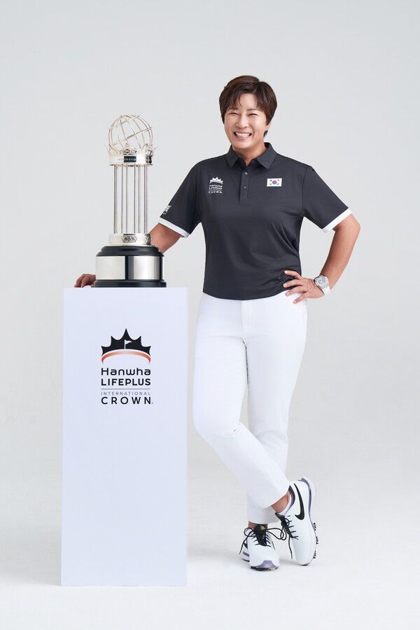 박세리가 2025 Hanwha LIFEPLUS 인터내셔널 크라운 앰버서더로 활동한다. /LPGA 제공