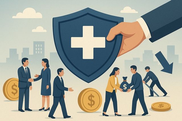 보험업계가 정부의 사회안전망 강화 기조에 호응하며 대규모 상생금융 프로젝트에 나서고 있다. 그러나 수익성 악화와 자본 부담이 겹치면서 실효성 확보가 최대 과제로 부상하고 있다. 사진/쳇 gpt