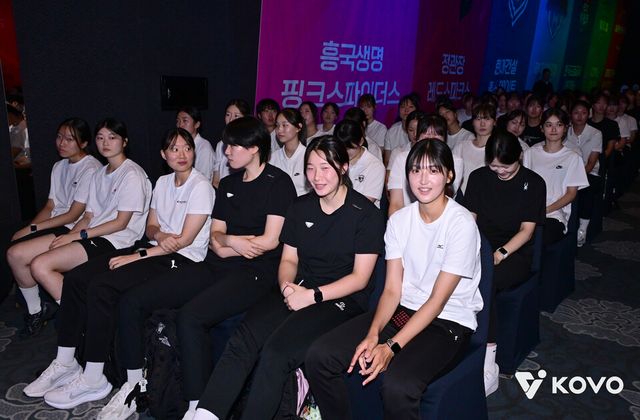 2025-2026 한국배구연맹(KOVO) 여자 신인선수 드래프트 참가자들. /KOVO 제공