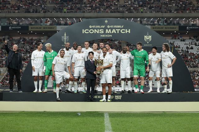 2025 아이콘매치 승리팀 '실드 UTD'./넥슨