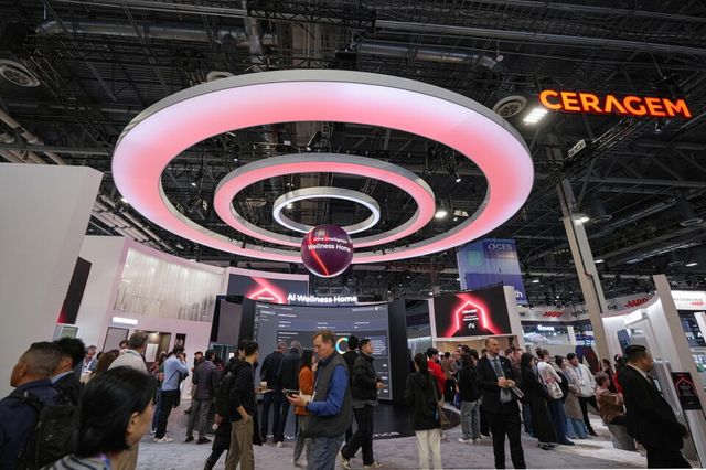 세라젬 CES 2026 부스 전경./세라젬