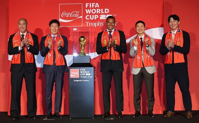 차두리(왼쪽부터), 차범근, 지우베르투 시우바, 이영표, 구자철. /연합뉴스