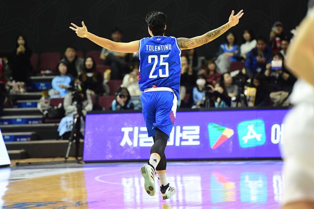 팀 아시아의 알빈 톨렌티노. /KBL 제공