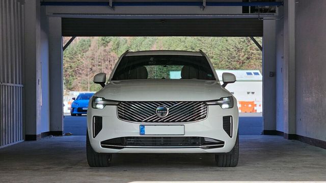 볼보 'XC90'의 전면./곽호준 기자