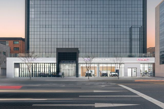 캐딜락&GMC, '송파 전시장' 외관 전경./GM 한국사업장
