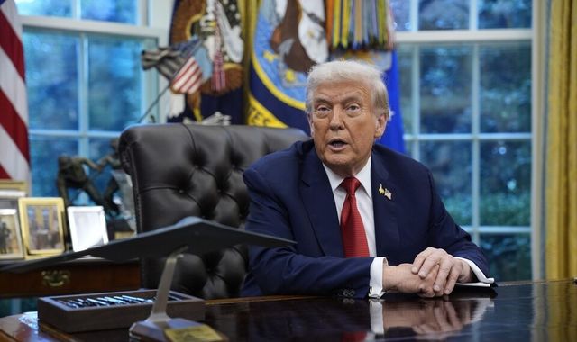 도널드 트럼프 대통령./연합뉴스