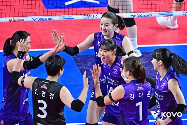 프로배구 V리그 여자부 흥국생명. /KOVO 제공